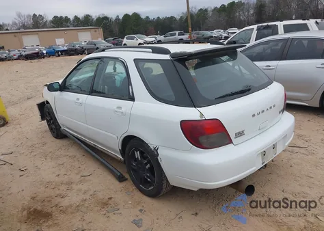 2002 Subaru Impreza Wrx from USA, damaged, VIN JF1GG29622H806915